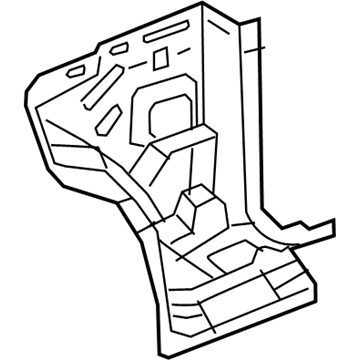 Mopar 68273025AA Panel Cowl Side