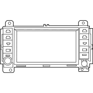 Dodge 68258380AE RADIO MULTI Media