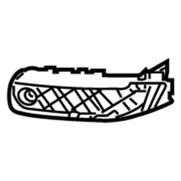 Dodge 68227824AA BRACKET Fascia