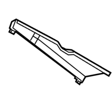 Chrysler 55056417AD BAFFLE Air Inlet