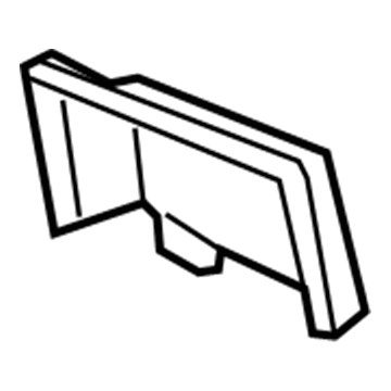 Dodge 5JU41XDHAB PANEL CLOSEOUT Cup holder closeout