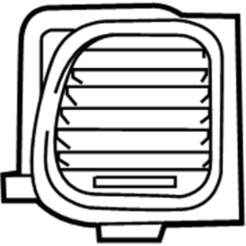 Mopar 1TF92DX9AA Outlet A/C & Heater