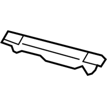 Chrysler 68028568AA RECEIVER Folding Top Down Stack