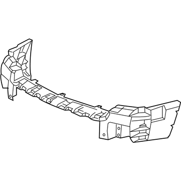 Mopar 55077649AD Bracket Bumper Face Support