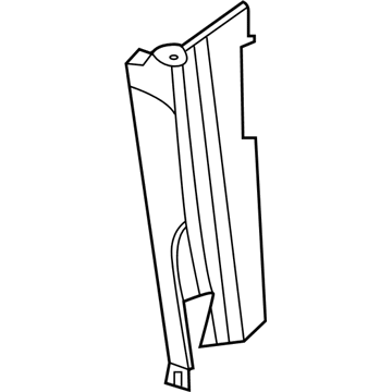 Ram 68237359AA SEAL Radiator Side Air