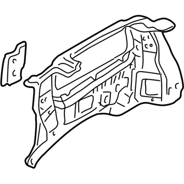 Dodge 55256260AB PANEL Quarter Inner
