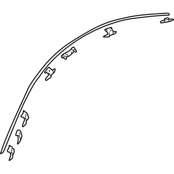 Chrysler MR432872 MOLDING Drip Rail