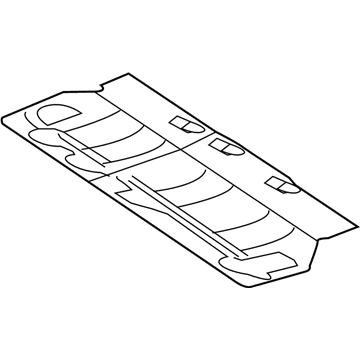 Chrysler 1AL471DVAA SHIELD Seat Cushion