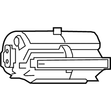 Dodge 68224184AA HOUSING Air Inlet Includes: Air Inlet Door, Seal