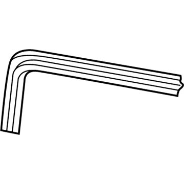 Jeep 55176430AD MOLDING Windshield Garnish