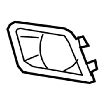 Jeep 68203218AA BEZEL Adaptive Cruise Control