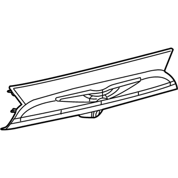 Chrysler 6EQ67AXRAB APPLIQUE License Lamp
