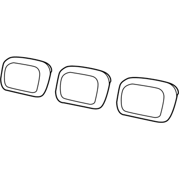 Ram 5KZ84DX9AA HEADREST Third Row Center