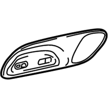 Chrysler 5RH90DX9AD BOLSTER Quarter Trim Panel