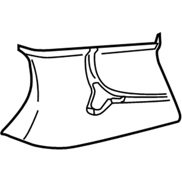Chrysler 5RJ16DX9AE MOLDING D Pillar