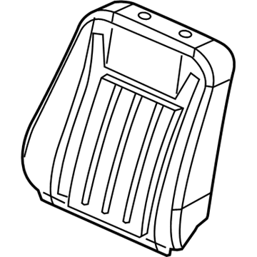 Chrysler 5XZ49DX9AA COVER Front Seat Cushion