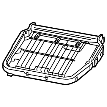 Ram 68272037AC FRAME Rear Seat Cushion