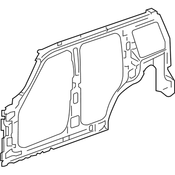 Jeep 55113060AD PANEL Body Side Aperture Inner