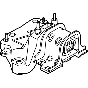 Ram 68223226AA ISOLATOR Engine Mount Left