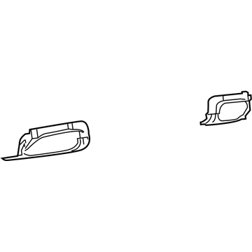 Dodge 68226560AA BRACKET Exhaust Tip
