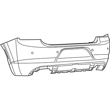 Dodge 5RK97TZZAD FASCIA Rear Upper