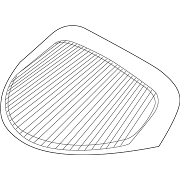 Dodge 68110780AC GLASS Liftgate