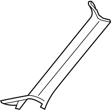 Chrysler 5LN22DX9AE MOLDING A PILLAR Includes Clips