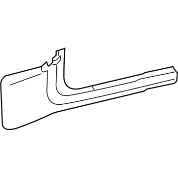Chrysler 1KL46DX9AF PANEL Cowl Side Trim