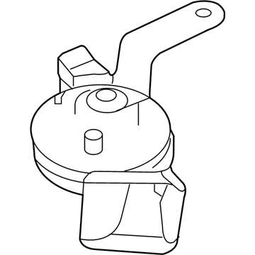 Mopar 68238002AC Horn And Bracket High Note