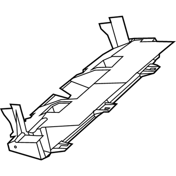 Jeep 68335657AA BAFFLE Air Inlet