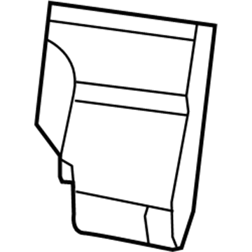 Dodge 1ME011DVAA COVER Rear Seat Back 40% Seat Back Cover