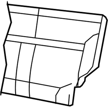 Dodge 1ME001DVAA COVER Rear Seat Back 60% Seat Back Cover