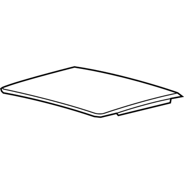 Jeep 68081057AC GLASS Sunroof