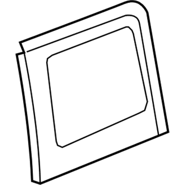 Jeep 5SQ64SX9AC WINDOW Quarter