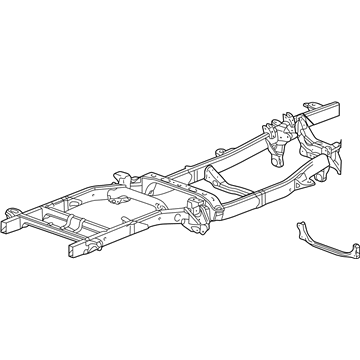 Dodge 52122105AA FRAME ASSEMBLY Chassis