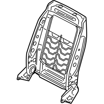 Dodge 68142685AA LUMBAR Support