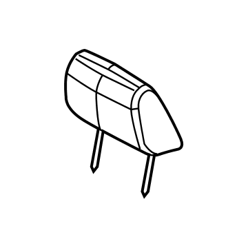 Dodge 1UL36XR4AB HEADREST Front