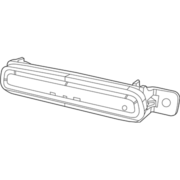 Mopar 57010606AD Lamp Center High Mounted Stop
