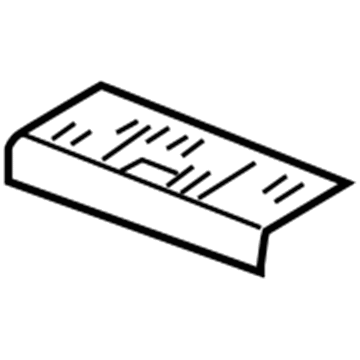 Jeep 5JX64XDVAB SILL COVER Interior Rear