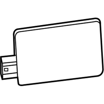 Mopar 68420480AB Module Blind Spot Detection
