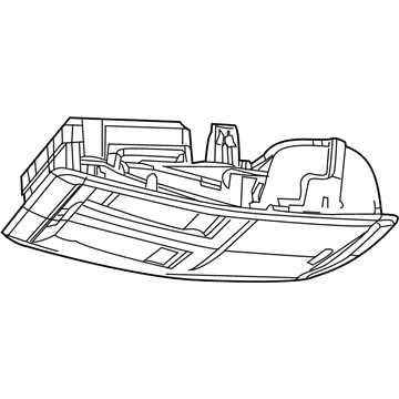 Dodge 1LE17DX9AA CONSOLE Overhead