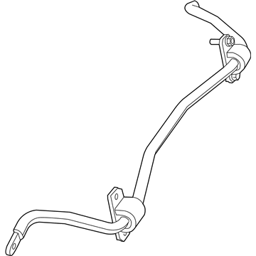 Dodge 68253186AA STABILIZER BAR Rear Suspension