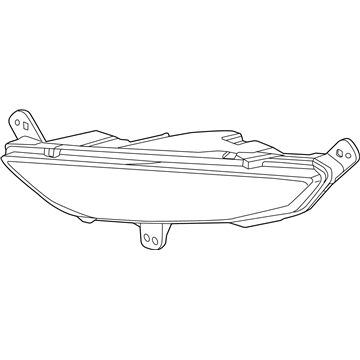 Chrysler 68294360AA Fog Lamp