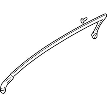 Dodge MR341828 WEATHERSTRIP Front Door