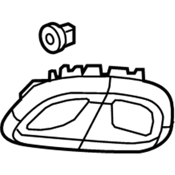 Chrysler 5LH031L2AF Console - Overhead