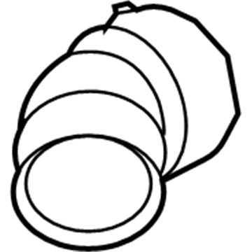 Jeep 53013907AB HOSE Air Cleaner to T/Body