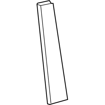 Mopar 57010262AG Applique B Pillar Front