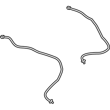 Mopar 68083026AA Hose Sunroof Drain Rear