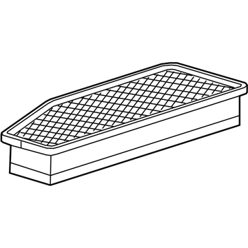 Jeep 68320315AB ELEMENT Air Cleaner