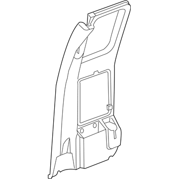Ram 5JJ31XDVAD PANEL Rear Door Trim